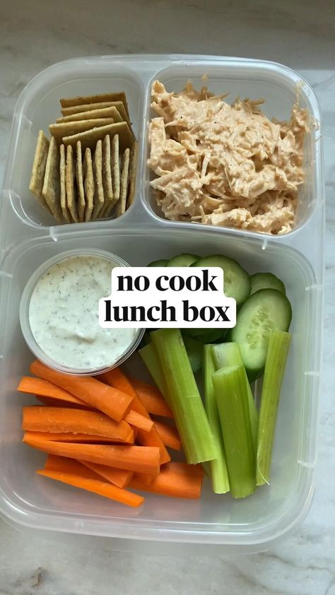 No Cook Lunch, Meal Prep Snacks, Healthy Lunch Snacks, Healthy Lunch Meal Prep, No Cook, Healthy School Lunches, Dinner Recipes For Family, Easy Healthy Lunches, Work Meals