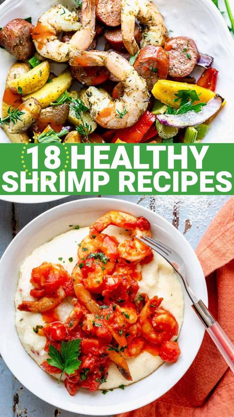 We’ve gathered the best healthy shrimp recipes on the internet. So, if you're looking for ways to incorporate everyone's favorite pink crustacean into your weeknight dinner rotation, look no further. This post will show you how to make quick and delicious, easy appetizers and dinners for any night of the week. Check out the best shrimp recipes at www.healthyseasonalrecipes.com! Tacos Breakfast, Keto Zucchini Recipes, Healthy Shrimp Recipes, Best Shrimp Recipes, Pizza Tacos, Lemon Garlic Shrimp, Breakfast Desserts, Grilled Shrimp Recipes, Dinner Rotation