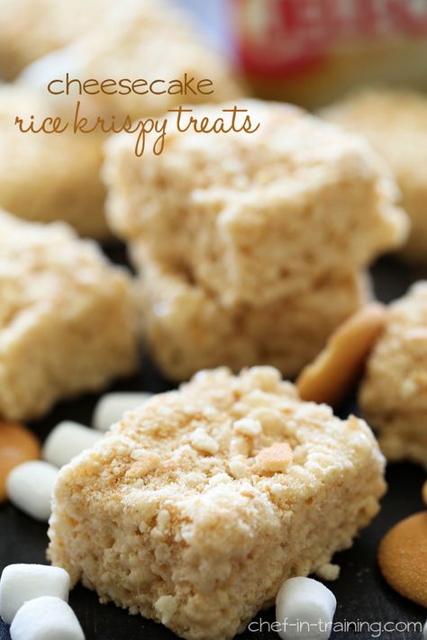 Cheesecake Rice Krispy Treats Krispie Treats Recipe, Krispy Treats, Cereal Treats, Rice Krispy, Rice Crispy Treats, Crispy Treats, Rice Krispie Treats, Rice Krispie, Rice Crispy