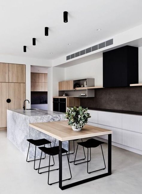 What kitchen fits your style the best according to your zodiac sign Scandinavian Kitchen Renovation, Modern White Kitchen Design, Luxury White Kitchen, Modern Konyhatervezés, Modern Scandinavian Kitchen, White Kitchen Design, Beautiful Houses, Scandinavian Kitchen, White Modern Kitchen