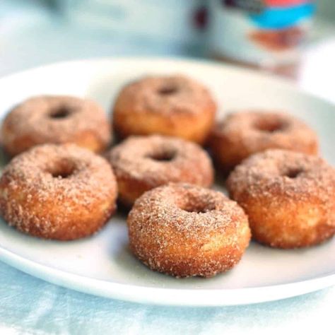 Fried Mini Donut Recipe, Mini Donuts Recipe, Mini Donut Recipe, Donut Recipe Fried, Mini Donut Recipes, Easiest Dessert, State Fair Food, Sugar Donut, Donut Recipe