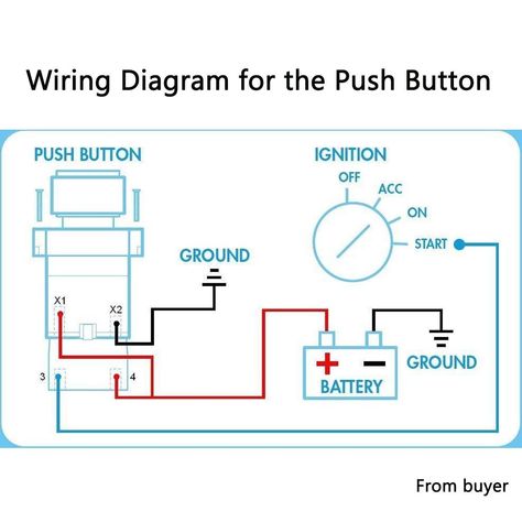 Amazon.com: Ronben Carbon Fiber Race Car Ignition Accessory Engine Start Push Button Switch Panel: Automotive Automotive Wiring, Car Engine Diagram, 2 Way Switch Wiring Diagram, Push Button Start Wiring Diagram, Outlet Wiring, Car Wiring, Motorcycle Wiring, 5 Pin Relay Wiring Diagram, Car Alternator Wiring Diagram