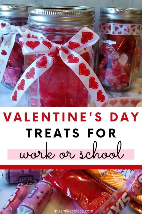 Co Workers Valentines Gifts, Valentine’s Day Treats For Coworkers, Valentine Treats For Coworkers, Valentines Gift For Coworkers Diy, Valentines Day For Coworkers, Valentines For Coworkers, Valentines Day Treats To Sell, Treats For Work, Treats For Students