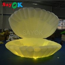 Giant inflatable shell with RGB led lights, inflatable clam shell for stage wedding decoration(China) Rose Wedding Decorations, Giant Clam Shell, Stage Wedding, Halloween Haunted House Decorations, Giant Clam, Ocean Theme Party, Halloween Spider Decorations, Spider Decorations, Haunted House Props