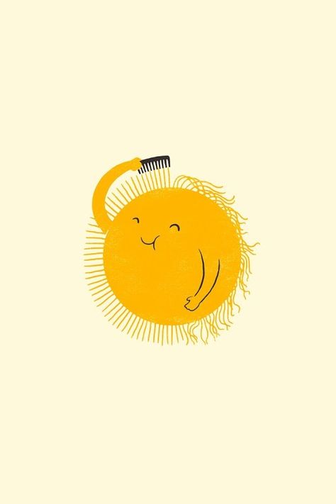 Sun comb Hair Quotes Funny, Frozen Character, Sunshine Art, Happy Sun, Have A Good Day, Fun Fashion, Mellow Yellow, Happy Kids, Fashion Summer