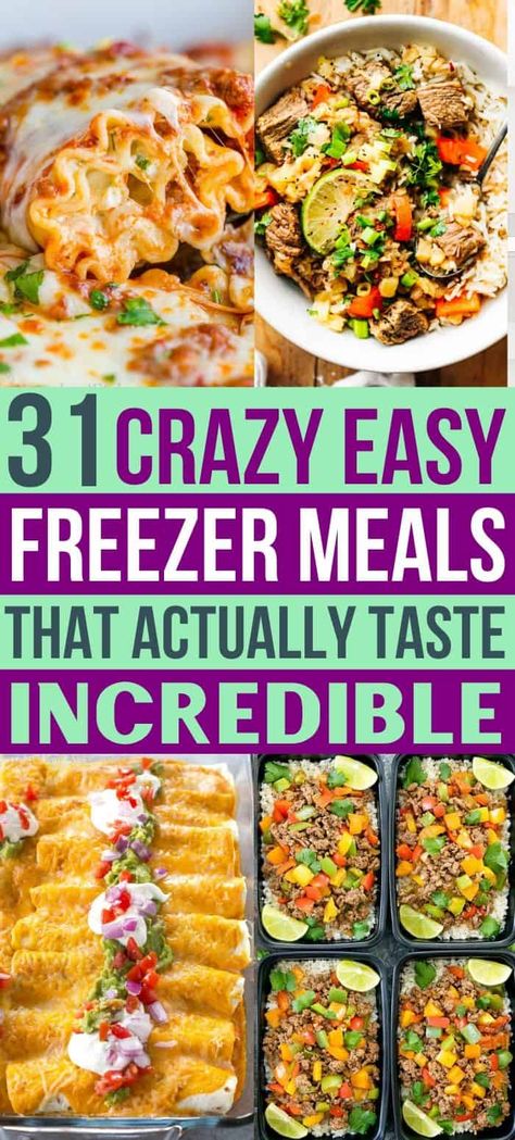 Easy Meals To Freeze And Reheat, Healthy Meals You Can Freeze And Reheat, Batch Prep Meals, Reheatable Meals, Easy Reheatable Meals, Meals You Can Freeze And Reheat, Crockpot Recipes Soup, Pregnancy Freezer Meals, Once A Month Cooking