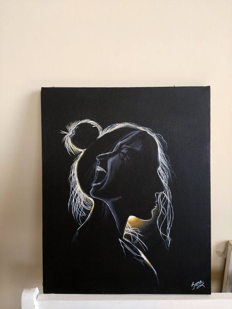 Silent scream Painting by Sana Askari | Saatchi Art Paintings With Emotion, Emotional Paintings Easy Acrylic, Expressionism Painting Ideas, Emotional Paintings Acrylics, Breakup Painting, Paintings Showing Emotions, Emotional Paintings Easy, Scream Painting, Paintings That Show Emotion