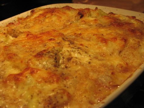 French Cabbage and Ham Gratin Recipe - Food.com Duck Stew, Cabbage And Ham, Spoon Bread, Gratin Dish, Duck Fat, How To Cook Ham, Southern France, Pork Sausage, Cheese Pizza