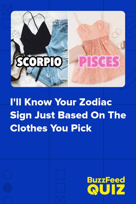 Disney Personality Quiz, Buzzfeed Quizzes Disney, Whats My Zodiac Sign, Outfits Quiz, Zodiac Clothes, Zodiac Sign Quiz, Sign Dress, Zodiac Signs Characteristics, Pieces Zodiac