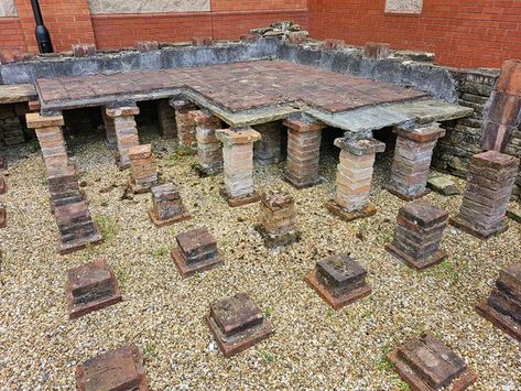 Wigan Roman Bathhouse Ancient Roman Bath House, Roman Bathhouse, Roman Bath House, Places In England, Roman Baths, Mansions Homes, Paris City, Police Station, The Secret History