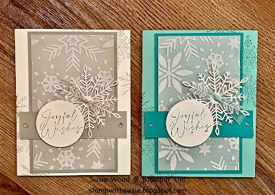 Stamp with Susie: Snowflakes Stampin Up Wonderful Snowflakes, Winter Meadow, Stamping Techniques Card Tutorials, Stamping Projects, Stamped Christmas Cards, Holiday 2022, Card Inspo, Snowflake Cards, Hand Made Greeting Cards