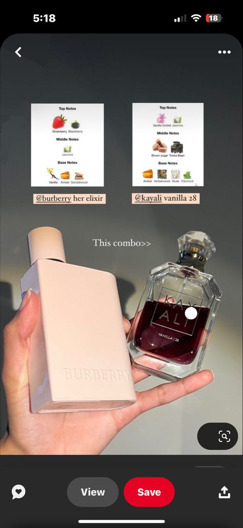 Burberry Her Elixir Layering, Strawberry Vanilla Perfume, Burberry Goddess Perfume Layering, Burberry Her Perfume Layering, Scent Layering, Perfume Combos, Perfume Layering, Strawberry Perfume, Perfume Wishlist