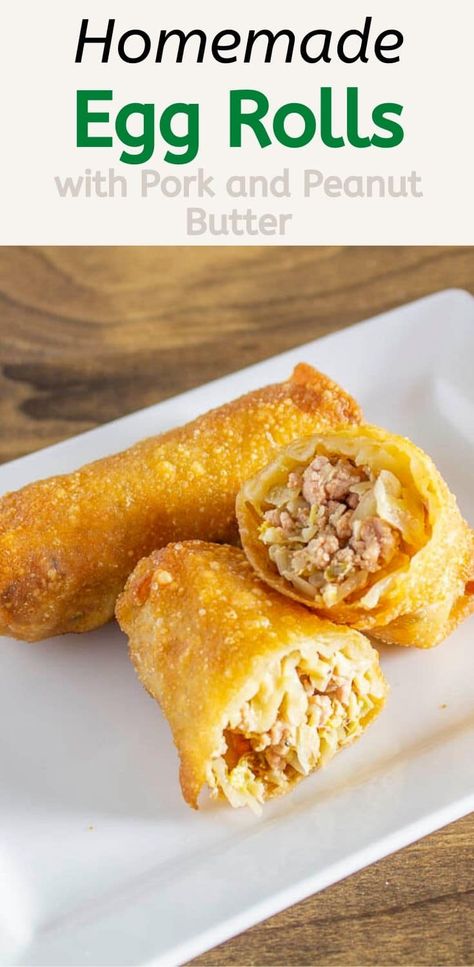 Pork Egg Roll Recipes, Chicago Chinatown, Chinese Egg Rolls, Pork Cabbage, Egg Roll Filling, Homemade Egg Rolls, Pork Egg Rolls, Chinese Egg, Pork And Cabbage