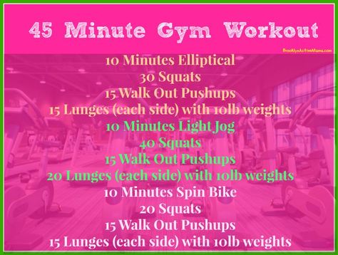 5 Awesome Fat Burning Gym Workouts - Brooklyn Active Mama Apartment Gym Workout, Gym Workout Plan, Apartment Gym, Gym Routine, I Work Out, Physical Fitness, Get In Shape, Fitness Diet, Me Time