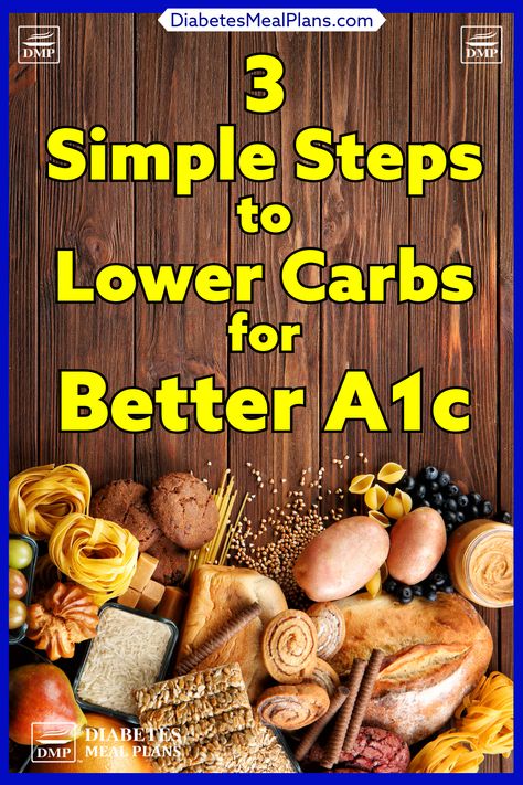 3 Simple Steps to Lower Carbs for Better A1c https://diabetesmealplans.com/37740 Foods To Help Lower A1c, Lowering A1c Quickly, Diet To Lower A1c, Lowering A1c Naturally, A1c Lowering Foods, Lower Ac1 Levels, Lower A1c Recipes, Lower A1c Quickly, Recipes To Lower A1c