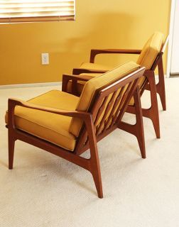 Pair Danish Teak Lounge Chair Mid Century Modern Eames on PopScreen Lounge Chair Mid Century, Industrial Apartment Decor, Wood Chair Diy, Danish Lounge Chair, Chair Mid Century, Chair Design Wooden, Teak Lounge Chair, Danish Modern Furniture, Mid Century Lounge Chairs