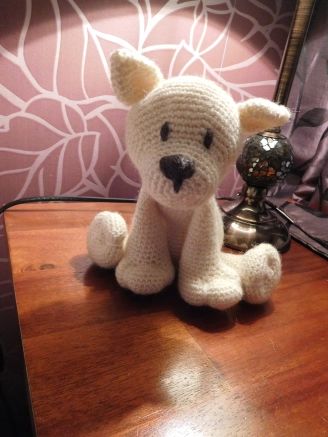 DSCN1619 Dog Ghost, White Shepherd, White German Shepherd, A Husky, Pretty Patterns, German Shepherds, I Did It, German Shepherd, Crochet Amigurumi