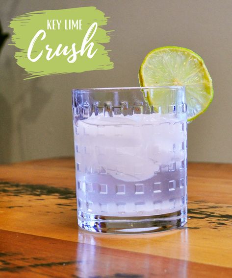 A refreshingly sweet and tangy blend of everything you love about lime and vodka. Just mix up these 4 ingredients with a bit of ice and you've got the perfect cocktail! #keylime #keylimecrush #cocktail #spring #summer #refreshing #vodka #vodkadrinks Key Lime Crush Cocktail, Lime Lemonade, Lemon Lime Soda, Vodka Drinks, Perfect Cocktails, Lime Wedge, Lemon Lime, Key Lime, Non Alcoholic