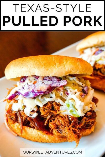 Slow Cooker Texas Pulled Pork, Texas Pulled Pork, Pulled Pork Crock, Crock Pot Pulled Pork Recipe, Bbq Burger, Pulled Pork Sandwiches, Pork Sandwiches, Crockpot Pulled Pork, Barbecue Pork