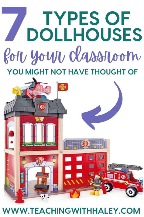 Using dollhouses as part of your dramatic play centers in your classroom has so many benefits. Learning through play is so much fun for kids. It allows children to regulate their emotions, use creativity and imagination, and develop expressive language. In this post, I am sharing my favorite dollhouses for home or in the classroom. I share classic wooden dollhouses, dollhouse bookshelves, Little People and more. You can use this as a gift guide for toddlers & preschoolers or your classroom. First Grade Homework, Classroom Library Organization, Reading Response Activities, Math Fact Practice, Science Room, Homework Worksheets, First Grade Lessons, Teacher Favorites, Second Grade Resources