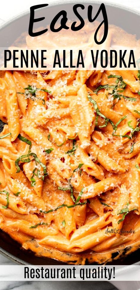 Best Penne Alla Vodka Recipe, Easy Penne Alla Vodka, Penne Alla Vodka Recipe, Beef Noodle Stir Fry, Easy Weeknight Dinner Ideas, Beef Chow Mein, Penne Pasta Recipes, Cooking Fails, Tomato Cream Sauce