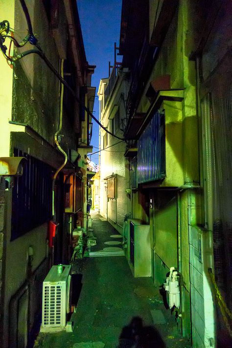 Tokyo Alley, Background Study, Harajuku Japan, Japan Street, Blade Runner 2049, Game Engine, Tokyo Fashion, Game Ideas, Futurism