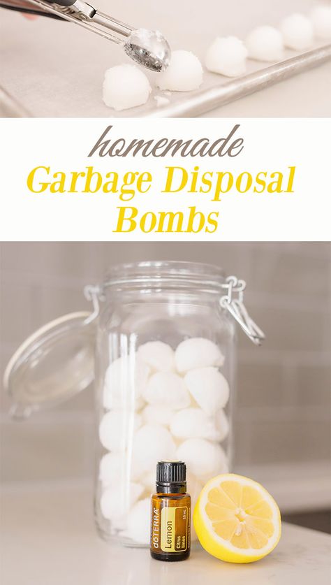 Yes, even your garbage disposal needs to be cleaned! These homemade garbage disposal deodorizer Bombs remove odors, grease, and buildup that can stink up your home. via happymoneysaver.com #disposal #lemon #essential oil #bombs #homemade #diy Happy Money Saver, Happy Money, Homemade Cleaning Supplies, Natural Cleaning Recipes, Essential Oils Cleaning, Homemade Cleaning Solutions, Diy Cleaning Hacks, Diy Home Cleaning, Homemade Cleaning Products