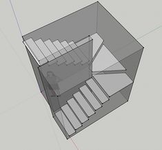 U Staircase, U Shaped Stairs, U Shaped Staircase, Stair Design Architecture, Stair Plan, Stairs Design Interior, House Staircase, Interior Staircase, Stairway Design