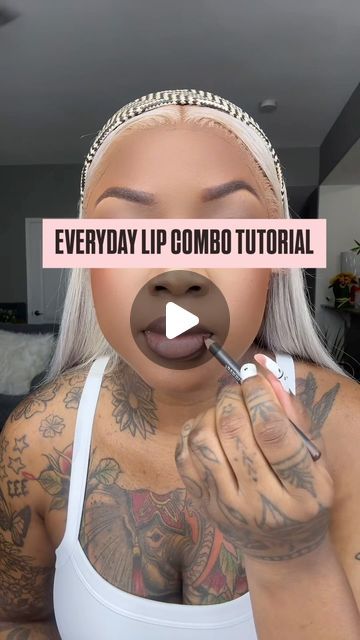 Las Vegas MakeupArtist on Instagram: "Highly Recommend: Everyday Lip Combo 😍   Products: @maccosmetics pencil chestnut 🌰  @nyxcosmetics matte lipstick Cairo  @juviasplace lipgloss bronzed sugar   Subscribe to my subscriptions for more tips and tutorials!" Brown And Nude Lip Combo, Nude Lip Combo Brown Skin, Cute Lip Combos, Matte Lip Combo, Lip Combos For Light Skin, Lip Combos For Dark Skin, Good Lip Combos, Lip Combos For Black Women, Everyday Lip Combo