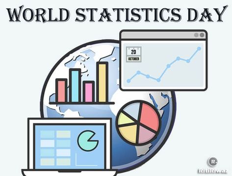 World Statistics Day aims to encourage the use and development of statistics and data as a means to improve decision-making, and help create a better future for the world. https://www.ritiriwaz.com/world-statistics-day/ #WorldStatisticsDay #WorldStatisticsDay2021 #statisticsday #data #statistics Advancing Data And Statistics Poster, World Statistics Day, It Quotes, Statistical Data, Go For It Quotes, Collage Making, Funny Doodles, Better Future, Digital Transformation