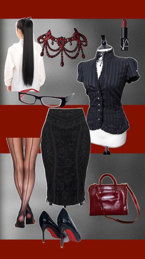 Bayonetta Shoes, Bayonetta 3 Outfit, Bayonetta Fashion Aesthetic, Bayonetta Inspired Outfit, Bayonetta Office Core, Bayonetta Clothes, Bayonetta Fashion, Bayonetta Outfits, Phoenix Core