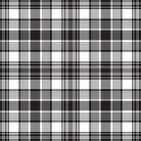 Tartan plaid wallpaper patterns. Scottish tartan plaid kilts. Scrapbooking paper patterns backgrounds. Fabric patterns texture design. Textile pattern classic fabrics black white color. Seamless pattern texture. Seamless vector patterns. Stock vector illustrations. Black Design Aesthetic, Texture For Design, Black And White Fabric Prints, Aesthetic Patterns Black, Black Plaid Wallpaper, Tartan Plaid Wallpaper, Black Scrapbook, White Fabric Texture, Fabric Texture Seamless