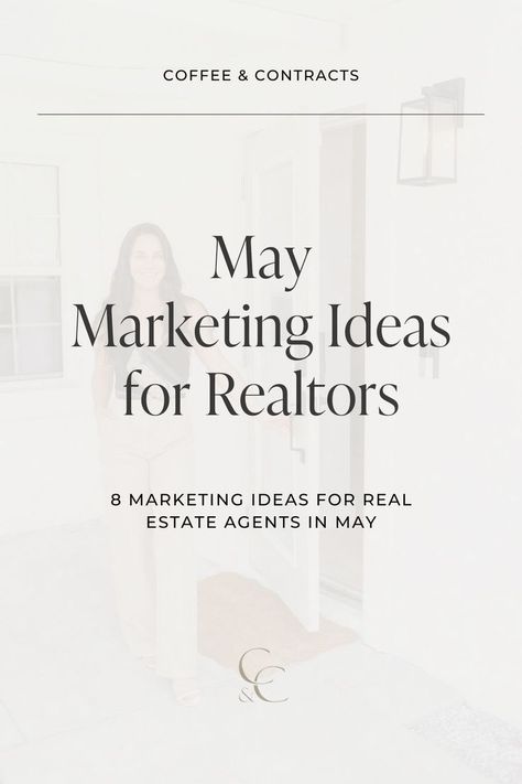 Our newest blog post is for realtors looking for content marketing ideas for the month of May! We've gathered our eight favorite tried and true social media marketing and real estate marketing ideas for your business. Click to see more and save this post for later! May Holidays, Real Estate Marketing Quotes, Mothers Day Post, Realtor Tips, Content Marketing Ideas, Real Estate Content, Realtor Social Media, Real Estate Marketing Ideas, Realtor Branding