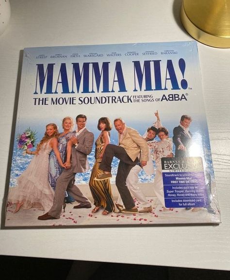 Musical Film, Lp Records, Mama Mia, Mia 3, Movie Soundtracks, Record Collection, Birthday List, Dancing Queen, Vintage Music