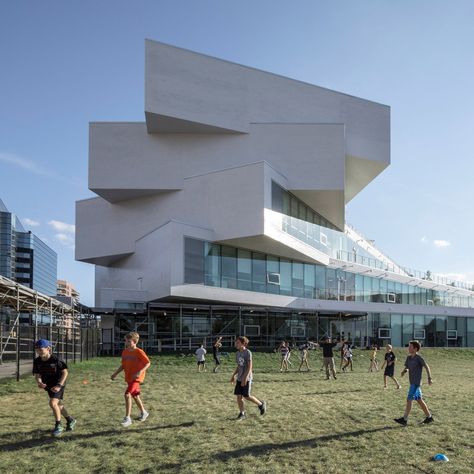 Top 10 US architecture projects of 2019: The Heights by BIG Mass Study, Neighborhood Activities, Functional Life Skills, Green Terrace, Arlington Virginia, Visual And Performing Arts, Bjarke Ingels, The Heights, Big Design