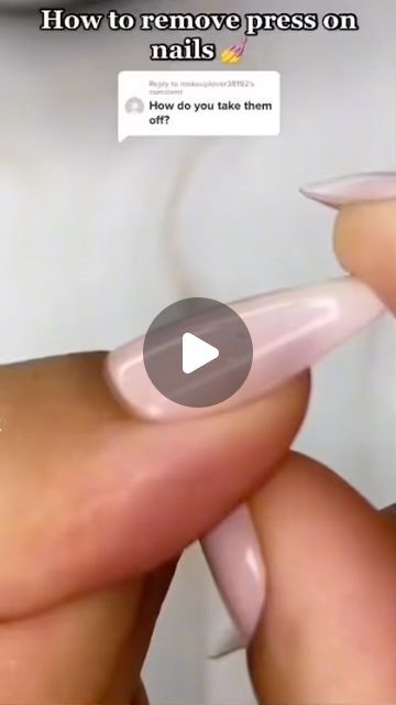 26 likes, 0 comments - lmbbnails on December 8, 2022: "HOW TO REMOVE PRESS-ON NAILS If you decide to remove your press on nails, begin by soaking your nails in warm soapy water. For adhesive tabs, soak the nails for about 5 minutes while soaking them for between 10 and 15 minutes if you used liquid glue. Once you see that the glue is a bit loose, you can use a wooden stick to remove them from the cuticle side gently. DO NOT soak in acetone as it can damage press on nails and they may no long How To Remove Press On Nails, Remove Press On Nails, Press On Nails With Glue, December 8, Soapy Water, Nail Tips, 15 Minutes, Press On Nails, You Nailed It