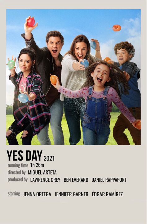 minimal polaroid movie poster for yes day Yes Day, Polaroid Movie Poster, Movie Poster Room, Movies To Watch Teenagers, Most Paused Movie Scenes, Iconic Movie Posters, Movie To Watch List, The Pause, Girly Movies