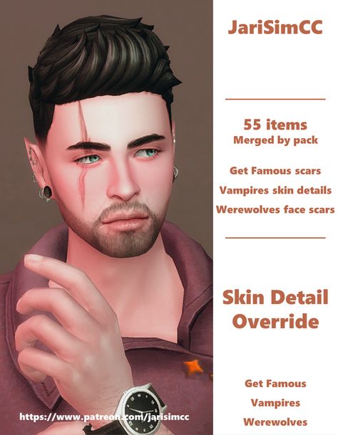 Facial Scars, The Sims 4 Skin, Sims 4 Dresses, Sims 4 Collections, Sims 4 Cas, Sims Mods, Sims 4 Cc, Sims 4 Custom Content, Sims 4 Mods