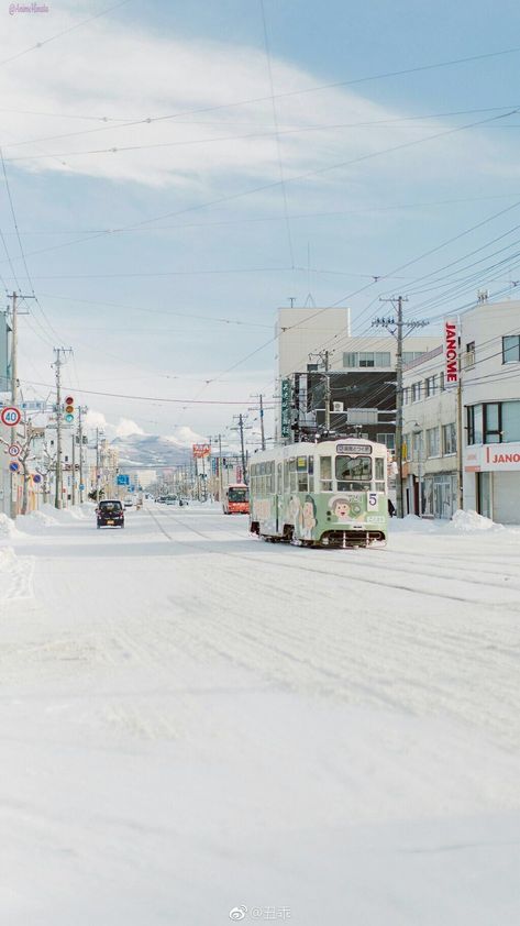 Travel Aesthetic Winter, Japan Aesthetic Wallpaper, Japan Travel Aesthetic, Hokkaido Winter, 숲 사진, Winter In Japan, Japanese Town, Japan Winter, Free Wallpaper Backgrounds