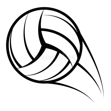 Sports design, vector illustration. vector illustration Volleyball Vector, Ball Vector, Vector Illustration Design, Sports Design, Illustration Vector, Design Vector, Cute Nails, Volleyball, Art Ideas