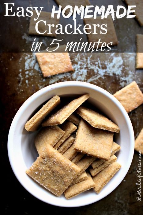 Trying to cut back on groceries and processed foods? These homemade crackers whip up in just 5 minutes, using real food ingredients, and taste amazing. Seriously, kid approved, best part, they only cost $.40 a batch! Homemade Versions Of Processed Foods, Homemade Crackers Healthy, Easy Homemade Crackers, Chili Honey, Homemade Crackers Recipe, Savoury Crackers, Healthy Crackers, Butter Crackers, Homemade Crackers