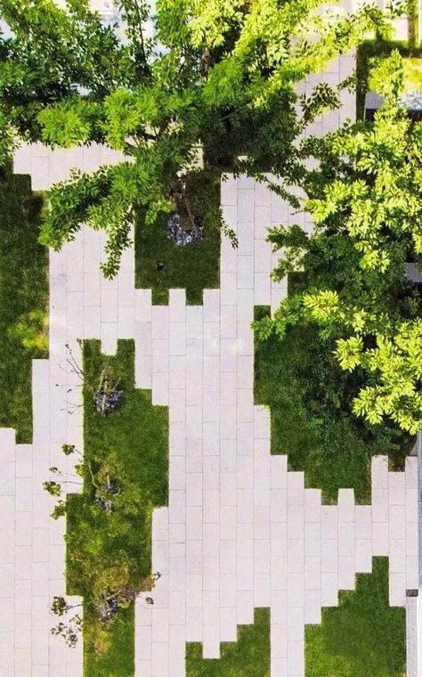 Landscape design Urban Landscape Architecture, Architects Portfolio, Pavement Design, Landscape And Urbanism Architecture, Plaza Design, Landscape Gardening, Ecology Design, Urban Landscape Design, Landscape And Urbanism