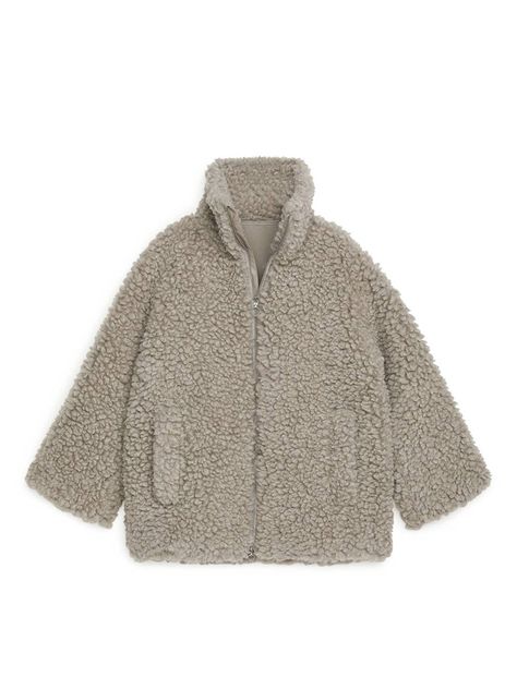 Arket's Wool Blazer Is the Best I've Seen on the High Street | Who What Wear UK Dark Beige, Wool Jacket, Mole, High Collar, Social Media Platforms, Wool Coat, Wool Blend, Snapchat, Coats Jackets