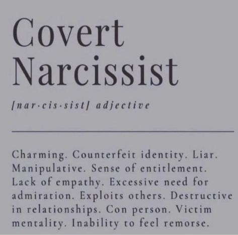 Narcissistic Female, Covert Narcissistic, Maria Consiglio, Victim Mentality, Narcissism Quotes, Narcissism Relationships, Sense Of Entitlement, Lack Of Empathy, Dysfunctional Family