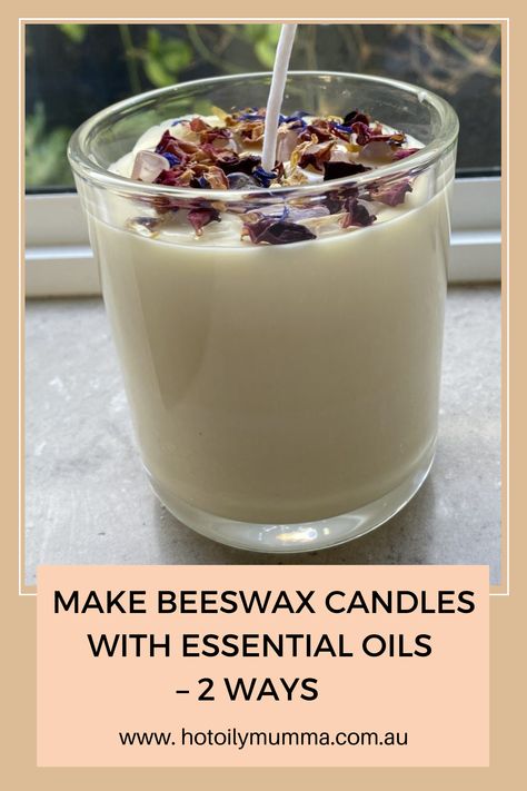 Have you ever made beeswax candles with essential oils?I used to buy candles from the shops and burn them day and night without realising the side effects. There is nothing more relaxing or romantic than candles but not if they are going to affect my health and the health of my two girls. #candleswithessentialoils #essentialoils #howtouse #youngliving #naturalhealth #diy Abundance Essential Oil, Candles With Essential Oils, Purification Essential Oil, Essential Oil Roller Bottle Recipes, Organic Beeswax Candles, Cinnamon Bark Essential Oil, Nutmeg Essential Oil, Roller Bottle Recipes, Citronella Essential Oil