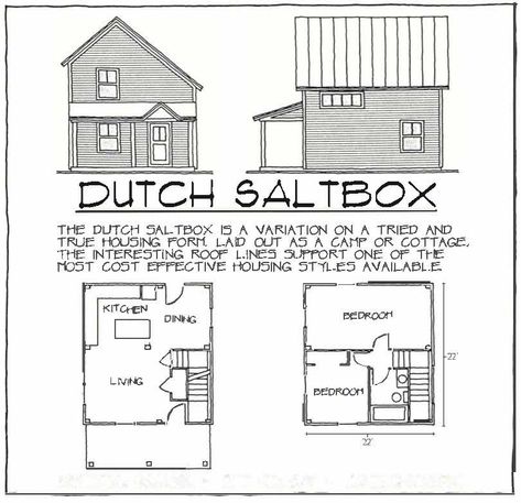 Dutch Saltbox - Vermont Frames Vermont House Plans, Salt Box Cabin, Saltbox House Plans, Post And Beam Homes, Timber Frame Floor Plans, Timber Frame Design, 2d Floor Plan, Post And Beam Home, Saltbox Houses