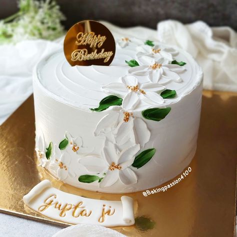 Passion Cake Decoration, Palette Knife Cake Designs, Trending Cake Designs 2023, Palette Knife Cake, Palette Cake, Paint Cake, Cake Designs For Kids, Cake Story, Chocolate Cake Designs