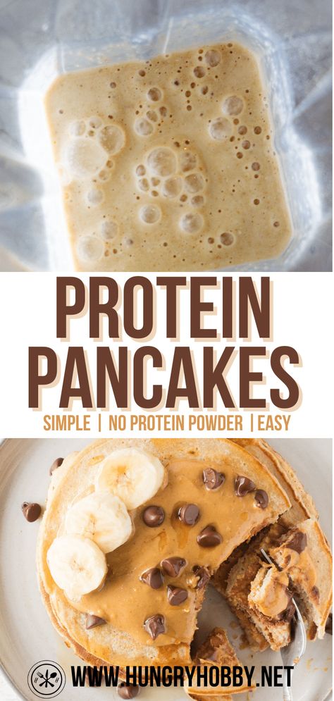 Use my recipe filtering to find any recipe you want in my recipe index! Filter by meal, ingredients, diet, or occasion!  Like this recipe?  Don’t forget to pin this recipe for later and follow @hungryhobby on Pinterest for more healthy recipes, quick workouts, and nutrition tips! Protein Pancakes Recipe Easy No Banana, High Protein Pancakes No Powder, Sourdough Protein Pancakes, Protein Pancakes No Protein Powder, Pancake Recipe No Baking Powder, Protein Pancakes Without Protein Powder, Protein Crepes Recipe, Vibrant Woman, Easy Protein Pancakes