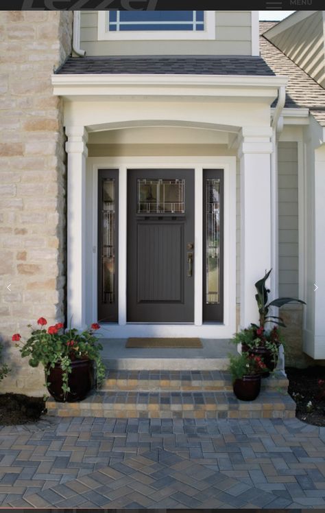 Entry Door Colors, Therma Tru, Door Colors, Door Entrance, Front Door Entrance, Entry Door, Door Color, Entrance Doors, Entry Doors