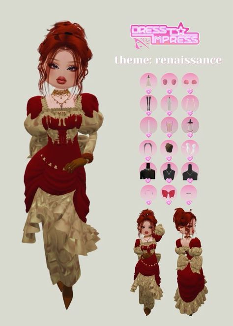 Dress To Impress Poses, 1920 Outfit Ideas, Red Dress To Impress, Top Model Dress, Outfit Ideas For Church, Latina Outfit, Met Gala Dresses, Dti Ideas, Aesthetic Roblox Royale High Outfits